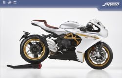 MV Agusta Superveloce S 2022 wit/goud - Supersport