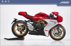 MV Agusta Superveloce 2022 rood/zilver/goud - Supersport