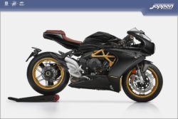MV Agusta Superveloce S 2022 zwart/goud - Supersport