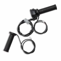 Heated handgrip set