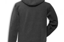 Anthracite grey hoodie logo sweatshirt m