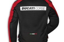 Ducati corse tex summer nero/rosso 50