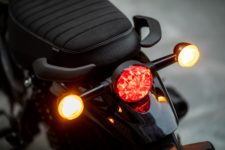 Black led indicators