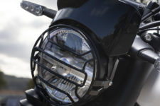 Black headlight grill