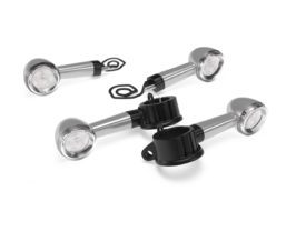 Kit led indicators 4 silver