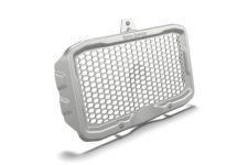 Silver radiator guard