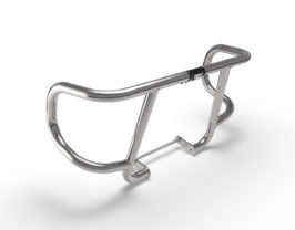 Silver airfly evo engine guard