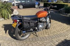 Sacoches souples twins650 noires