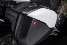 Cover for plastic side panniers - aviator grey