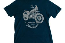 Himalayan graphic t-shirt, navy, xl