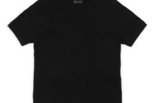 Polo slub pique, men, black, m