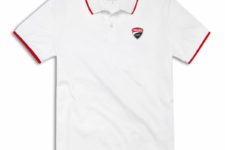 Dc logo white polo-shirt xl