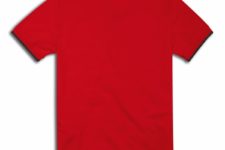 Dc logo red polo-shirt m