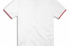 Dc logo white polo-shirt xl