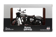 Minature 3d classic dark gunmetal grey
