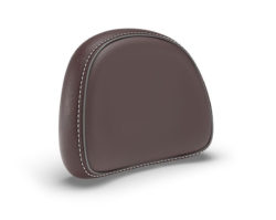 Passenger backrest pad, brown