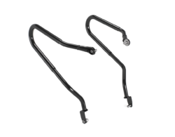 Black soft pannier rails