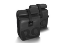 Black soft pannier rails