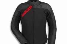 Ducati logo c1 leren dames jas