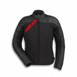 Ducati logo c1 leren dames jas