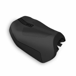 High heated rider seat
