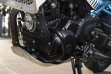 Black compact engine guards