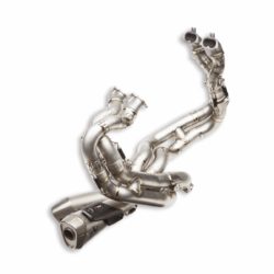 Complete titanium exhaust system